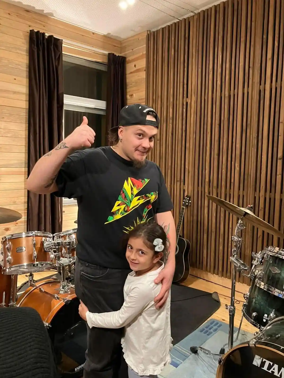 Drum lesson in progress — photo 3